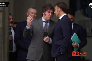 阿根廷媒体：米莱与马克龙举行会晤，谈到了恩佐事件